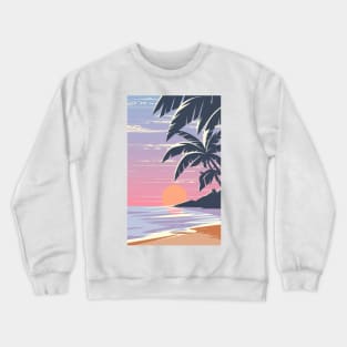 Sunset at the Beach Crewneck Sweatshirt